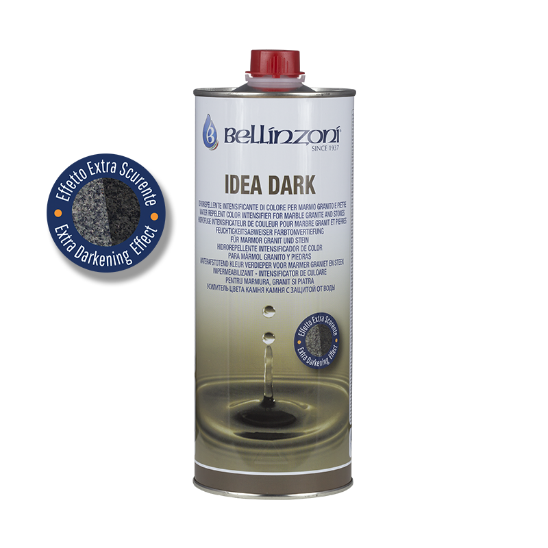 Abrillantador Bellinzoni Idea Dark 1 litro: protección y abrillantado para marmolería