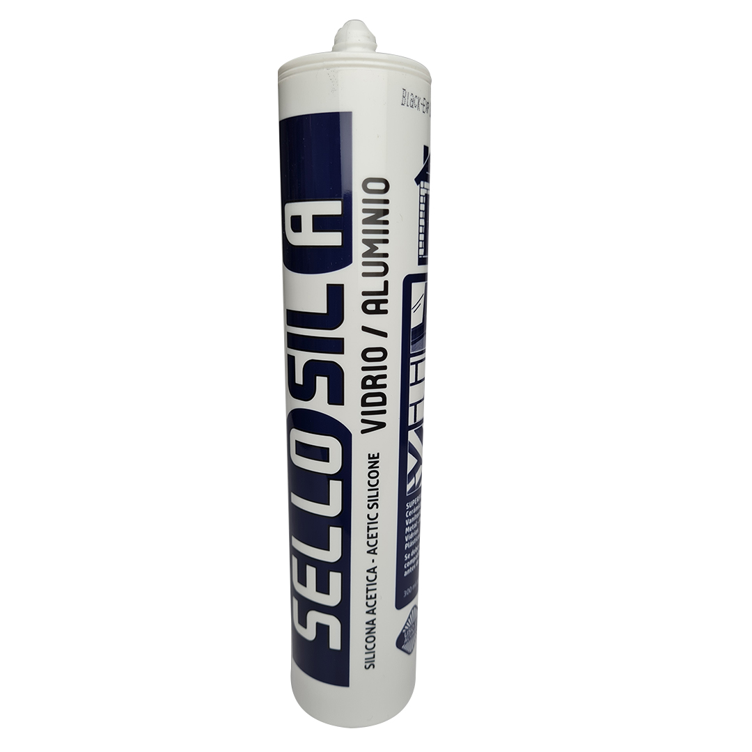 Silicona acética universal 300ml: adhesivos y reparación para marmolería